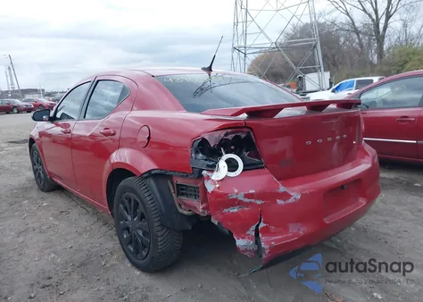 2011 Dodge Avenger Express from USA, damaged, VIN 1B3BD4FBXBN509419